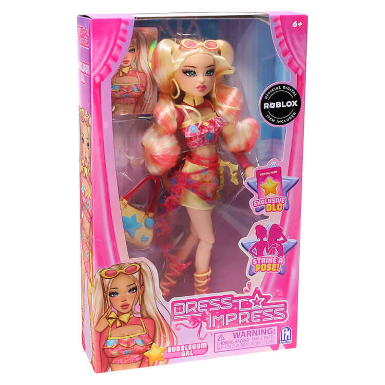 Dress To Impress Bubblegum Gal Fashion Doll Series 1