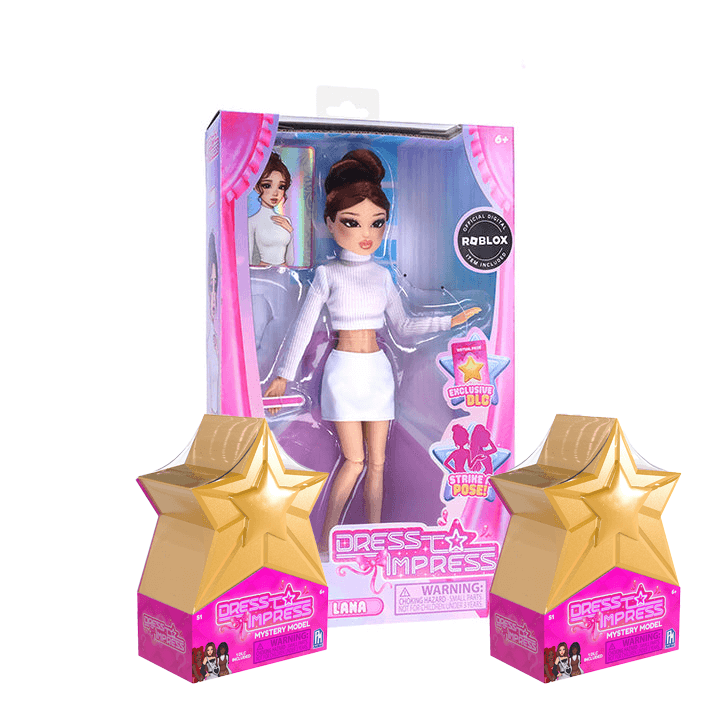 Dress To Impress Lana Trio Doll Bundle Dress To Impress Lana Trio Doll Bundle