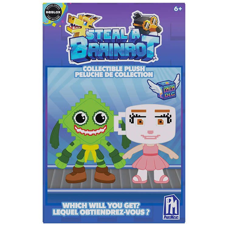 Steal A Brainrot 4 Collectible Plush - Fun & Wacky Toy – Earthlets