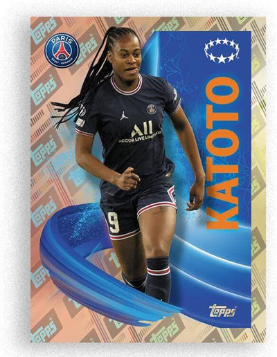 Topps UEFA Champions League, Football Stickers 2022/23 - Booster Pack Sticker Collection Earthlets