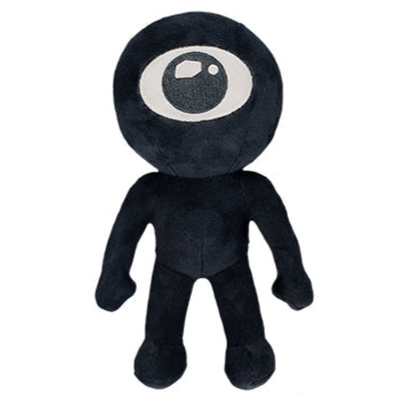 Collectable plush toy from Doors Series 1 featuring the character Screech, 8 inches tall, high-quality fabric.