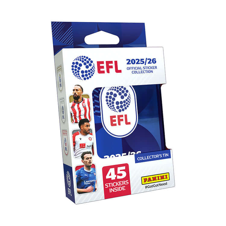 Topps - Premier League Sticker 2025/2026 Tin Dose - 12 Tüten Bonuspack mit Gli