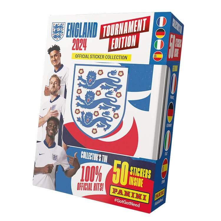 One England Sticker Collection England 2024 Tournament Edition Sticker Collection – Earthlets