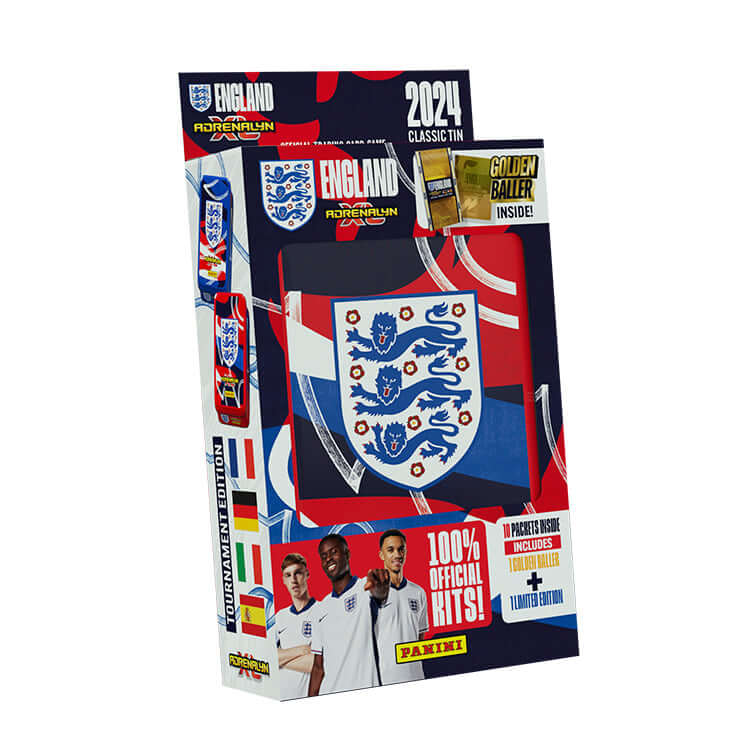 Carte collezionabili dell'edizione ufficiale del torneo England Adrenalyn XL 2024