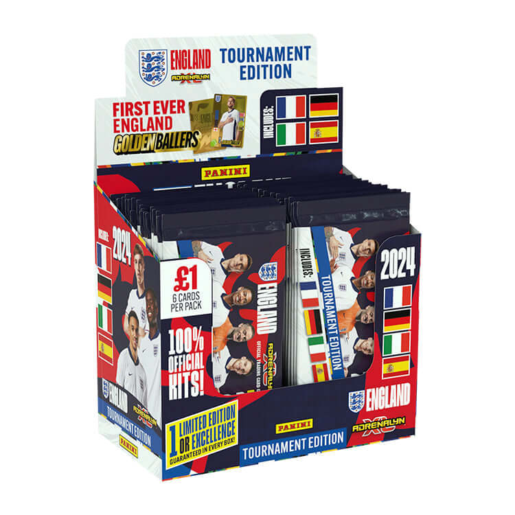 Engeland Adrenalyn XL 2024 officiële toernooieditie ruilkaarten