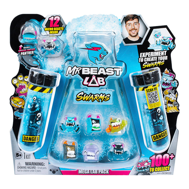 Pacote Mr Beast Lab Swarms Mega Lab 12