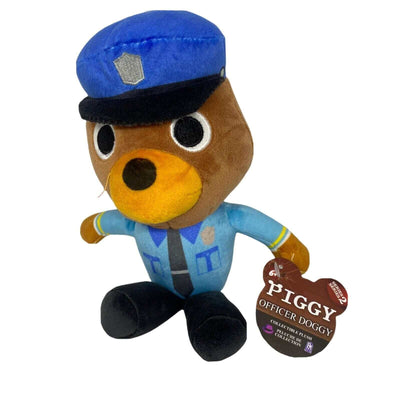 PhatMojo Piggy Series 2 7" Collectable Plush Products: Officer Doggy Plush Toys Earthlets