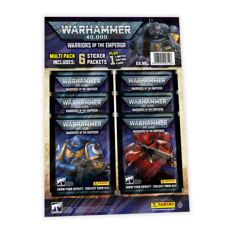 Warhammer Warriors Of The Emperor Sticker Collection