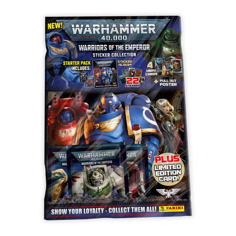 Warhammer Warriors Of The Emperor Sticker Collection