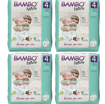 Bambo Nature| Size 4 Maxi Training Pants - 20 Pack | Earthlets.com |  | disposable nappies size 4