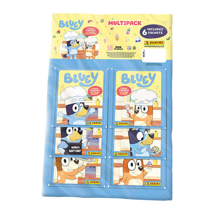 Bluey Sticker Fun Bluey Funny Yummy Sticker Collection - Creative Playtime Fun – Earthlets