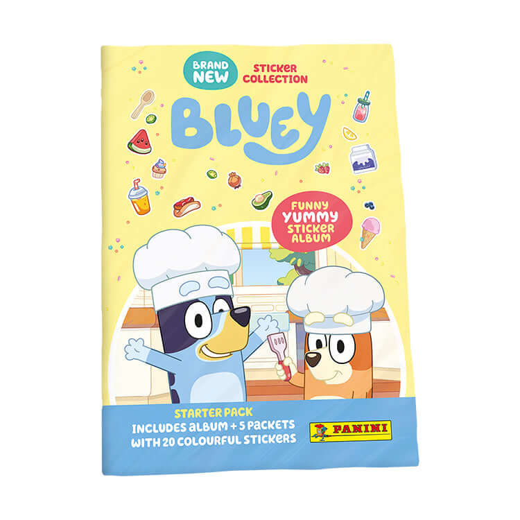 Bluey Sticker Fun Bluey Funny Yummy Sticker Collection - Creative Playtime Fun – Earthlets