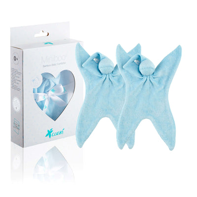 Cuski| Miniboo Baby Comforter 2 Pack | Earthlets.com |  | play soft toys & rattles