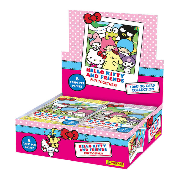 Hello Kitty and Friends Trading Cards Flow Pack Box (24) *German version*