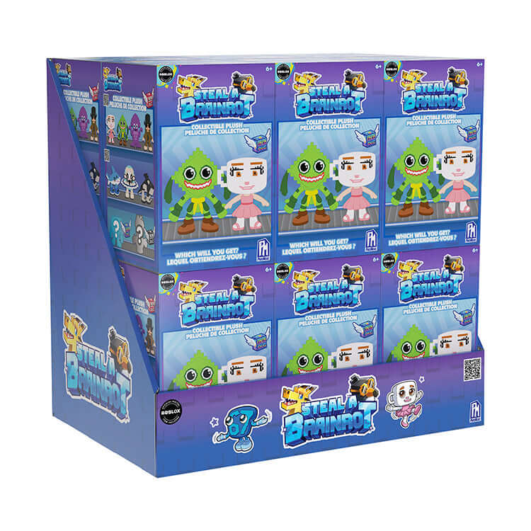 STEAL A BRAINROT コレクティブルプラッシュ 4個セット Steal A Brainrot 4 Collectible Plush - Fun & Wacky Toy – Earthlets