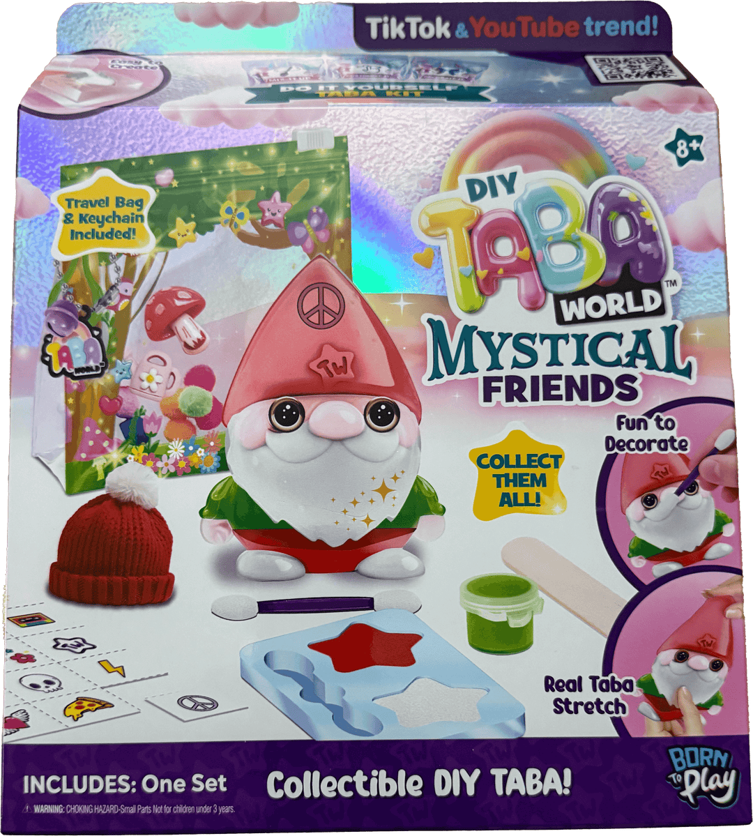 Taba World Make & Display Mystical Friends DIY craft set with collectible features and fun decorating options.
