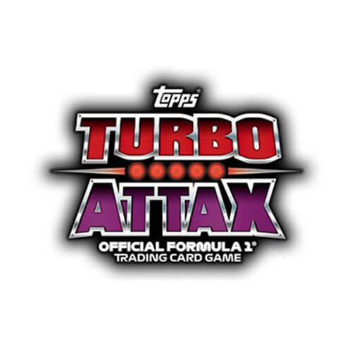 Topps Turbo Attax logo for the Official Formula 1 trading card game 2025