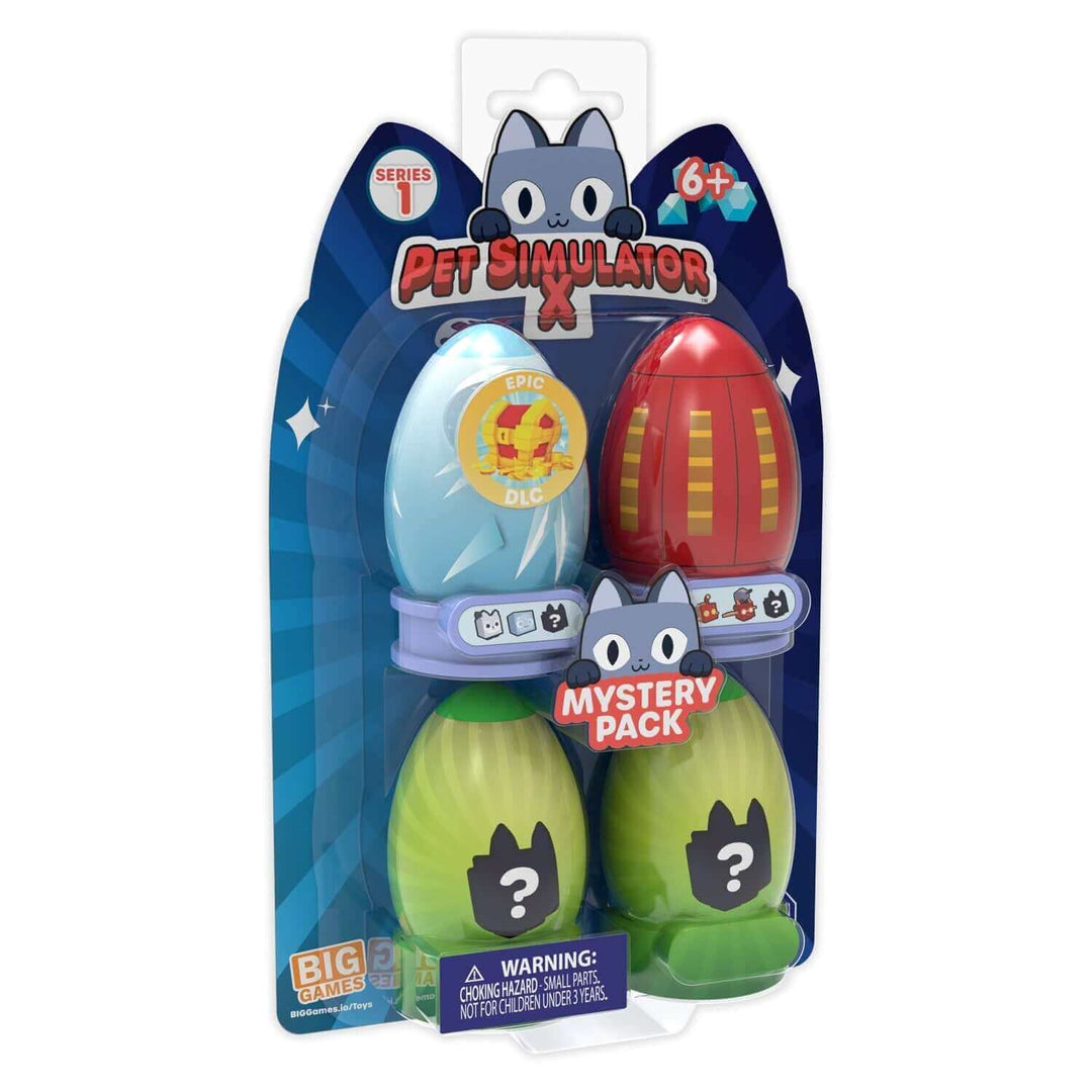 PhatMojo Pet Simulator X Mystery Pets 4PK Action Figures Earthlets