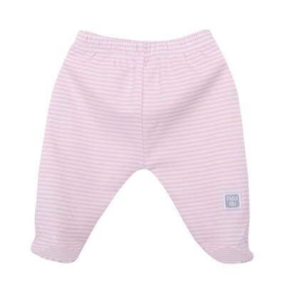 Petit Oh! Footed Pants Colour: White Gender: unisex Age: 0-3 Months clothing Earthlets