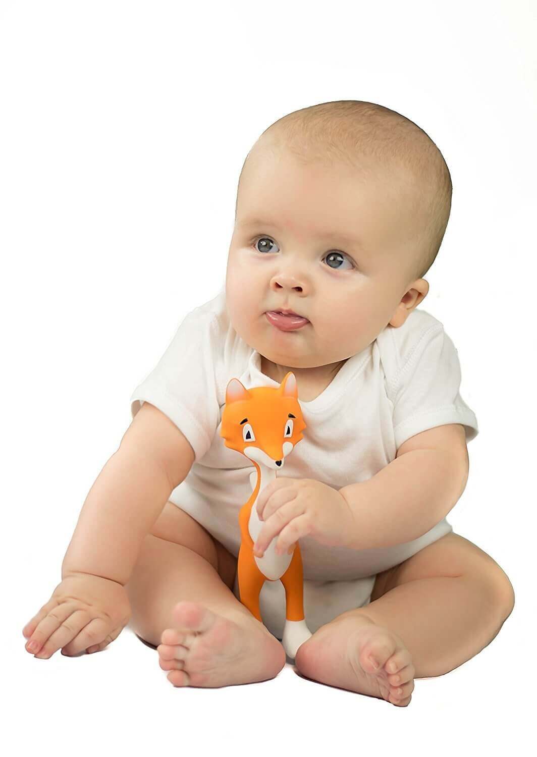 Ethan Ethan the Fox Teething Toy baby care soothers & dental care Earthlets