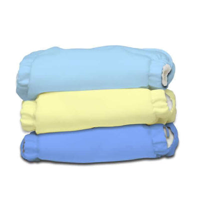 Charlie Banana Newborn Reusable Nappies - 3 Nappies and 3 Inserts Colour: Unisex Pastel reusable nappies all in one nappies Earthlets