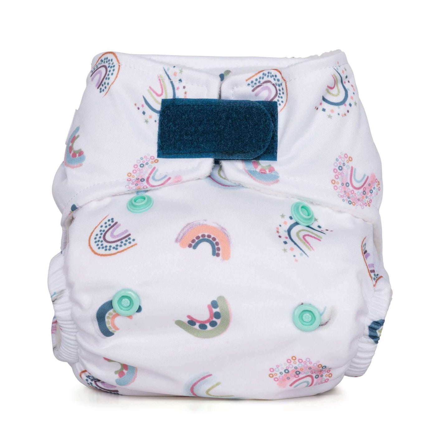 Baba + Boo Newborn Reusable Nappy - Prints Colour: Pebbles reusable nappies all in one nappies Earthlets
