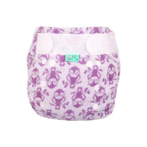 Tots Bots Bamboozle Stretch Nappy Colour: Owlbert Size: Size 1 (6-18lbs) reusable nappies Earthlets