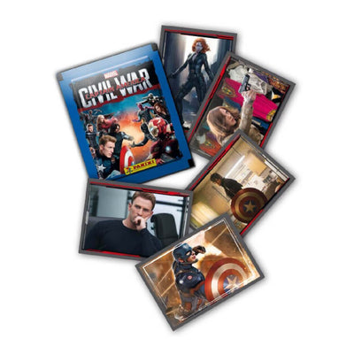 Panini Captain America Movie Sticker Collection Product: Packs Sticker Collection Earthlets