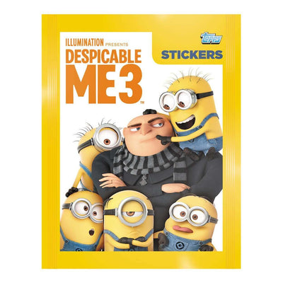 Topps Despicable Me 3 Sticker Collection Product: Packs (36 Packs) Sticker Collection Earthlets
