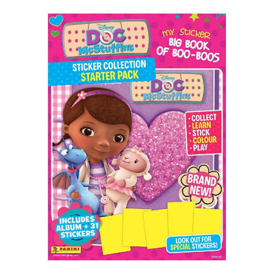Panini Doc McStuffins Sticker Collection Product: Starter Pack (31 Stickers) Sticker Collection Earthlets