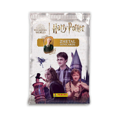 Panini Harry Potter Metal Minicard Collection Product: Packs (2 Mini Cards) Trading Card Collection Earthlets