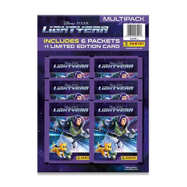 Panini Lightyear Sticker Collection Products: Multipack (6 Packs) Sticker Collection Earthlets