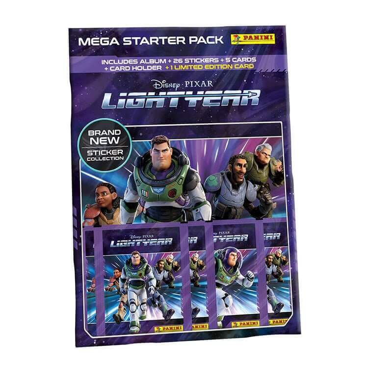 Panini Lightyear Sticker Collection Products: Starter Pack (26 Stickers + 5 Cards) Sticker Collection Earthlets