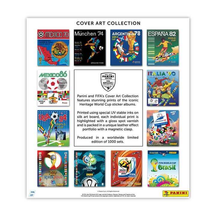 Panini Fifa World Cup Heritage Lithographic Prints Earthlets