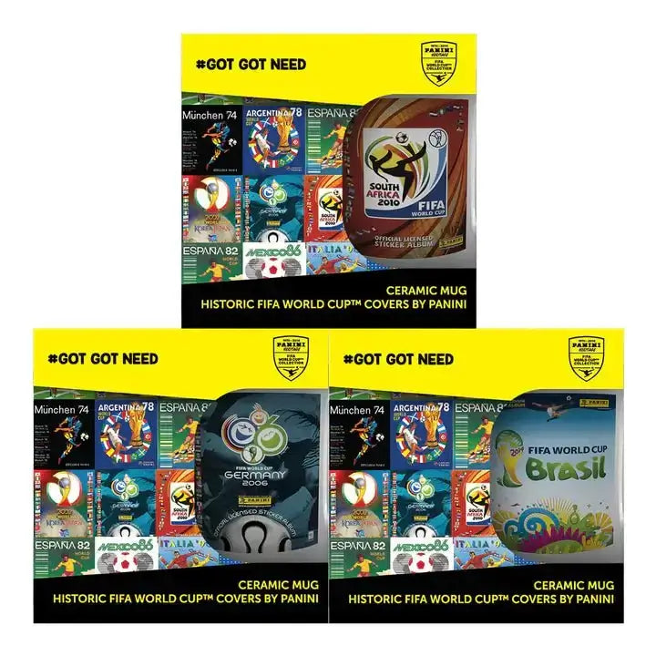 Panini FIFA World Cup 2022 Sticker Collection 100 Pack with Free World Cup Heritage Mug Products: 100 Packs Sticker Collections Earthlets