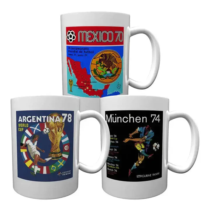 Panini Fifa World Cup Heritage Ceramic Mugs Earthlets