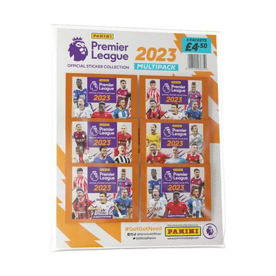 Panini Premier League 2023 Sticker Sticker Multipack (30 Stickers) Sticker Collection Earthlets