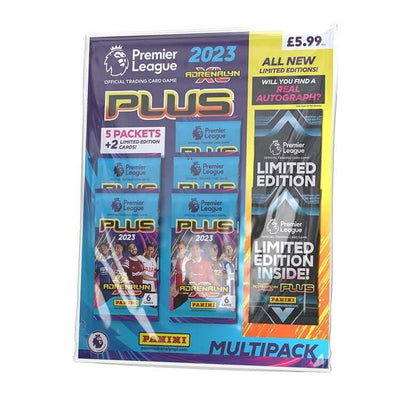 Panini Premier League 2022/23 Adrenalyn XL PLUS Product: Multipack (5 Packets) Trading Card Collection Earthlets