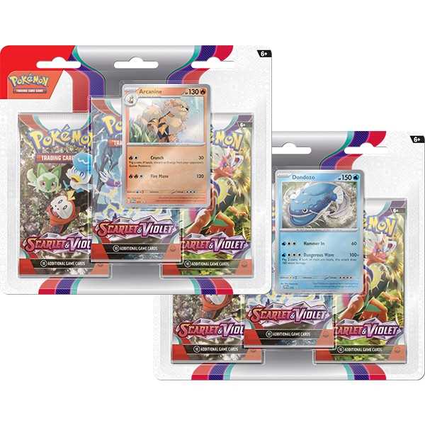 Earthlets| Pokémon TCG: Scarlet & Violet 1 3-Pack Booster Display | Earthlets.com |  | Trading Card Games