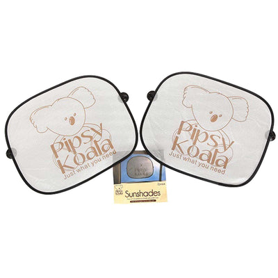 Pipsy Koala Car Window Sunscreens - 2 Pack baby care safety Earthlets