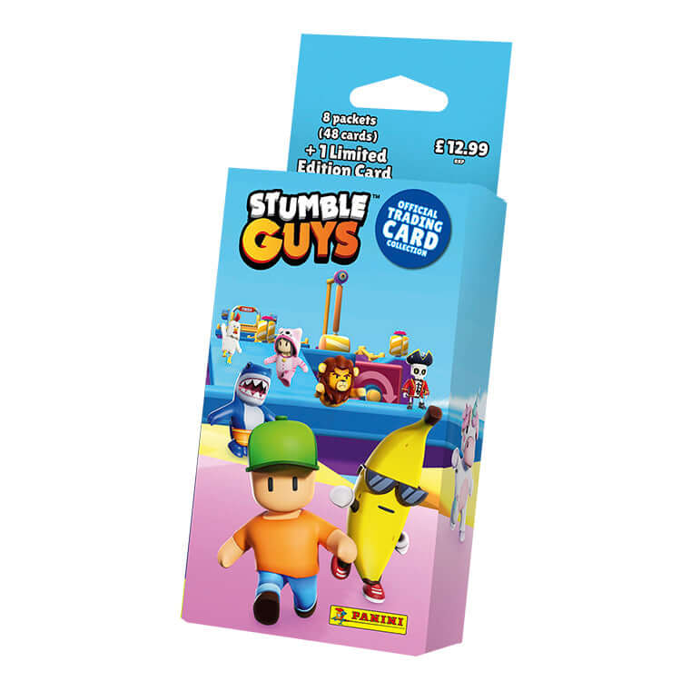 Carte Collezionabili Stumble Guys - Display 24 Bustine Con 144 Carte