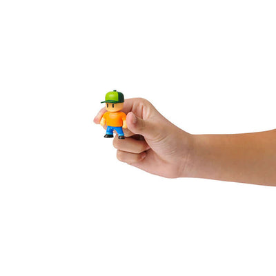 PMI Stumble Guys Collectible Figures 3PK Window Box Product: Pack 1 Mini Figures Earthlets