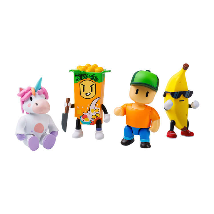 PMI Stumble Guys Action Figures 2PK Products: Mr Stumble & Sprinkles Action Figures Earthlets