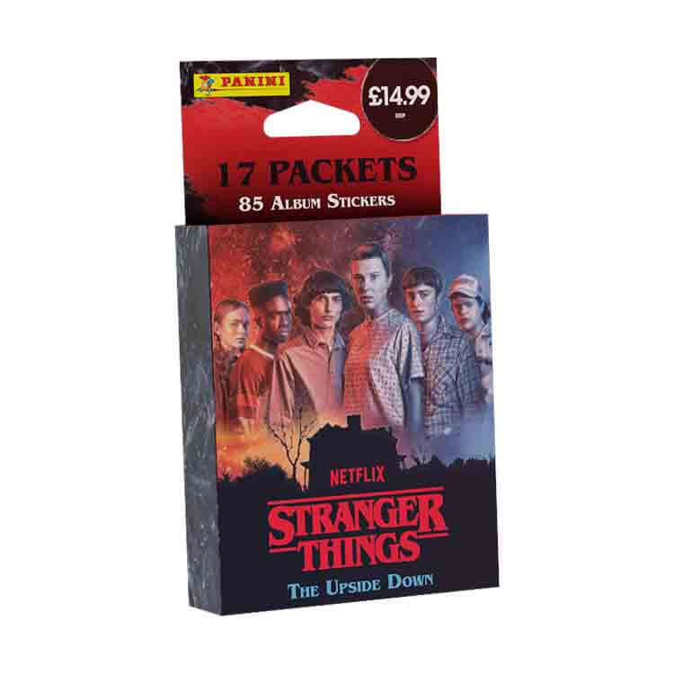 Panini Stranger Things Sticker Collection Product: Multiset Sticker Collection Earthlets