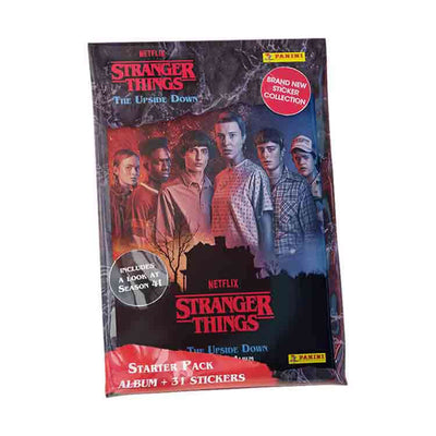 Panini Stranger Things Sticker Collection Product: Starter Pack Sticker Collection Earthlets