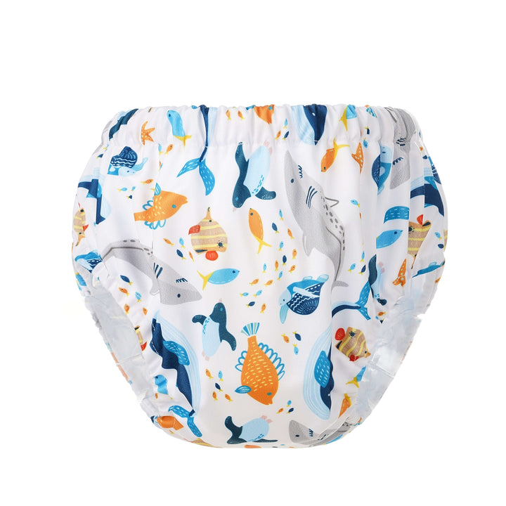 HappyBear Potty Training Pants - 2-4 years Colour: Sea Animals potty training reusable pants Earthlets