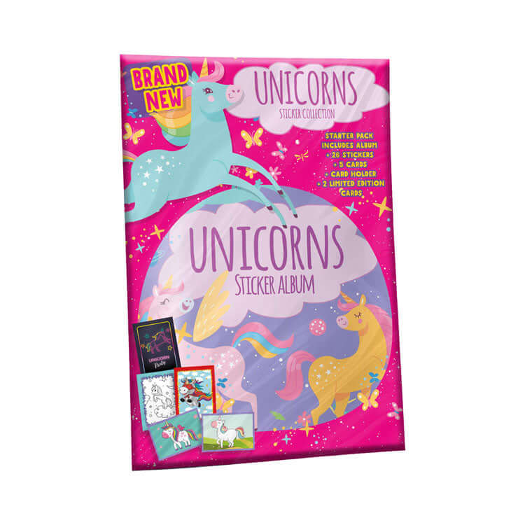 Panini Unicorns Sticker Collection Product: Starter Pack (26 Stickers) Sticker Collection Earthlets