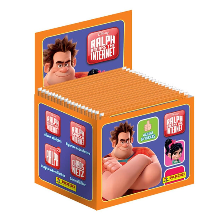 Panini Ralph Breaks The Internet Sticker Collection Product: 50 Packs Sticker Collection Earthlets