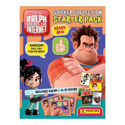 Panini Ralph Breaks The Internet Sticker Collection Product: Starter Pack (26 Stickers) Sticker Collection Earthlets