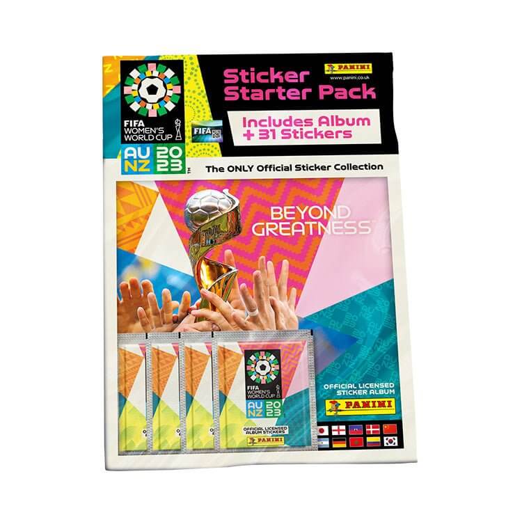 Panini FIFA 2023 Women's World Cup Starter pack Sticker Collection Earthlets